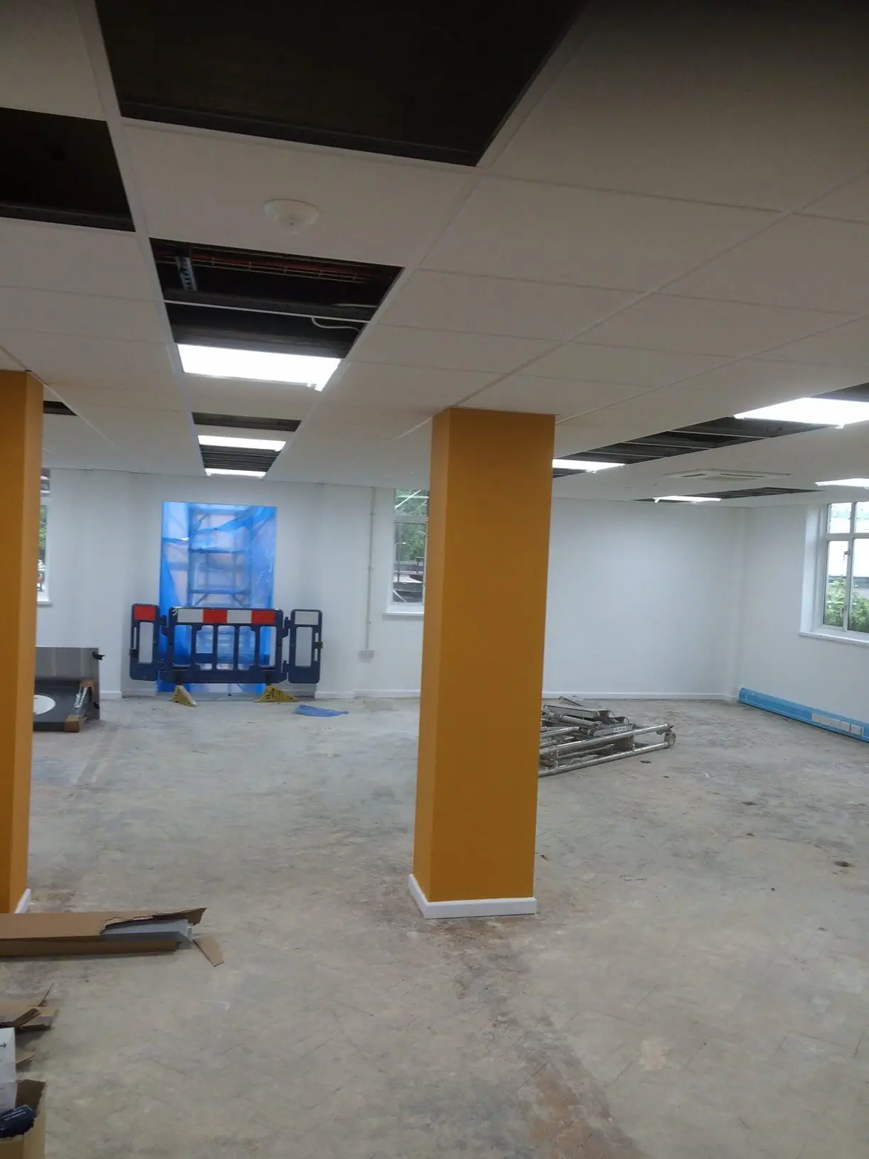 Office refurbishment – strip-out and partitioning works