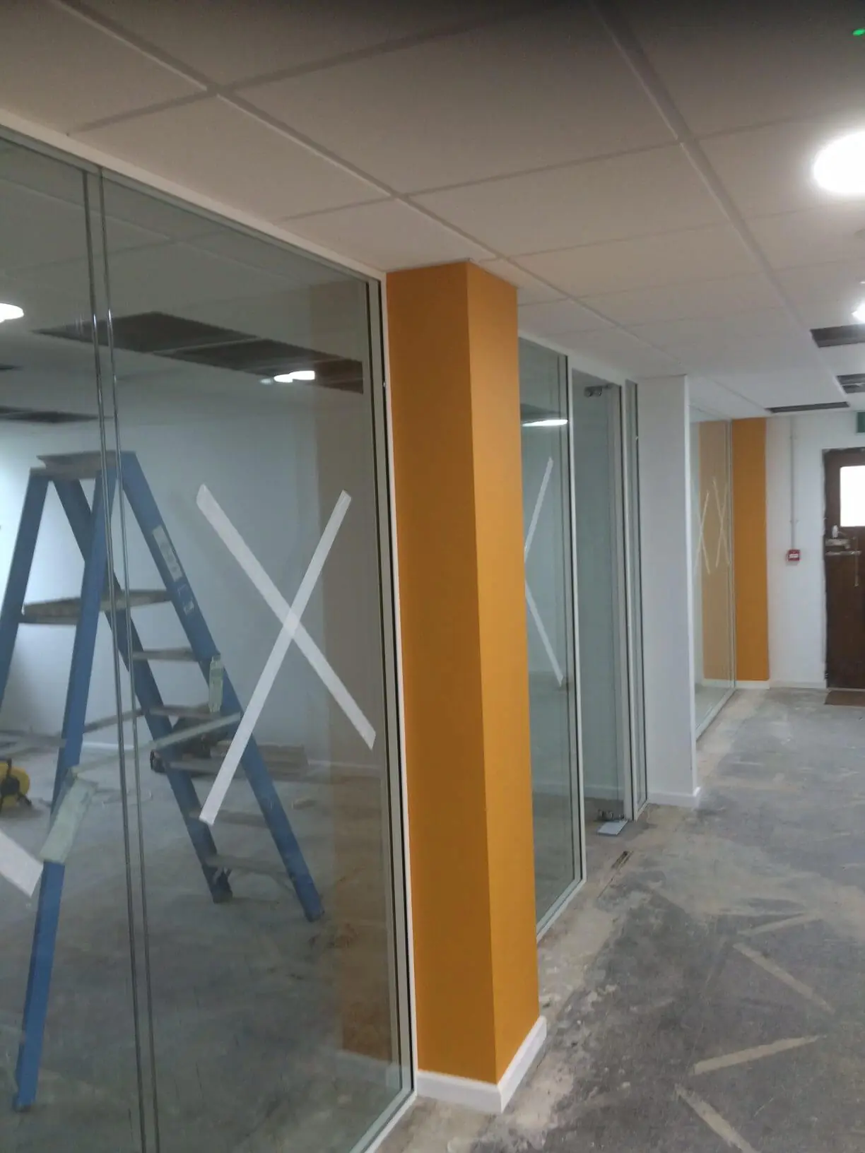 Office refurbishment – reception area fit-out