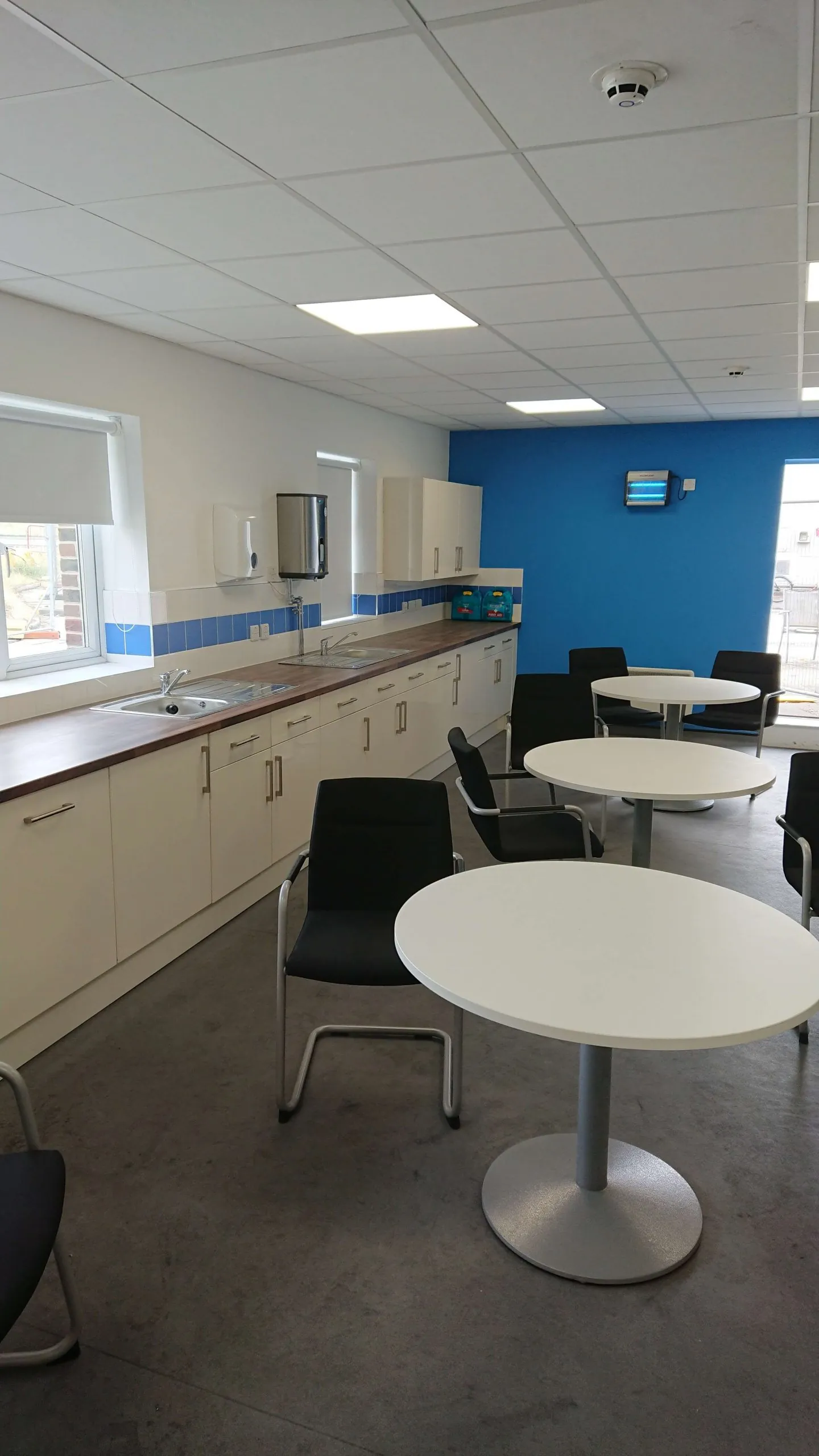 Refurbishment works at Hampton Water Treatment Works