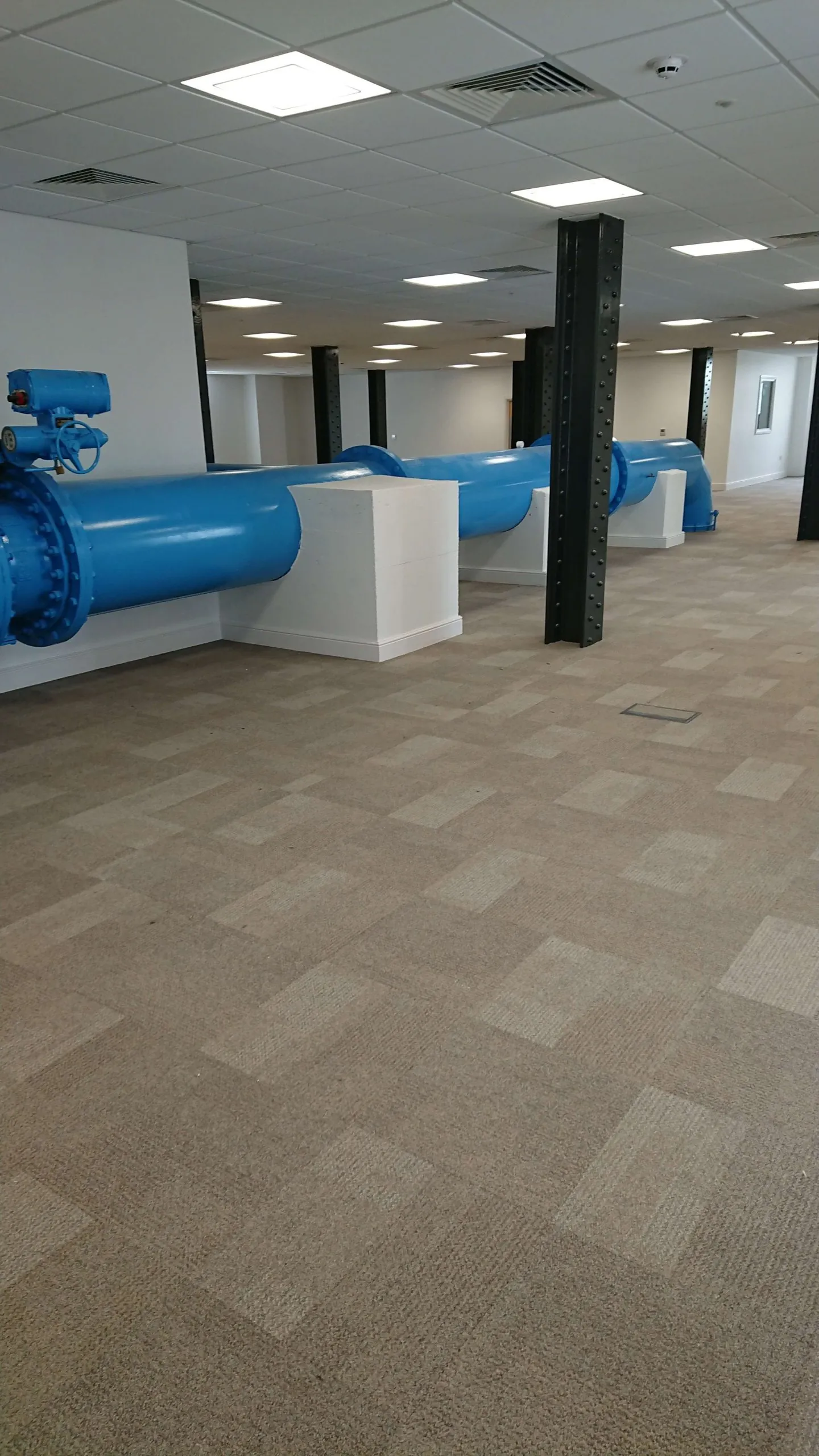 Thames Water Hampton WTW – engineering works by Woodhams