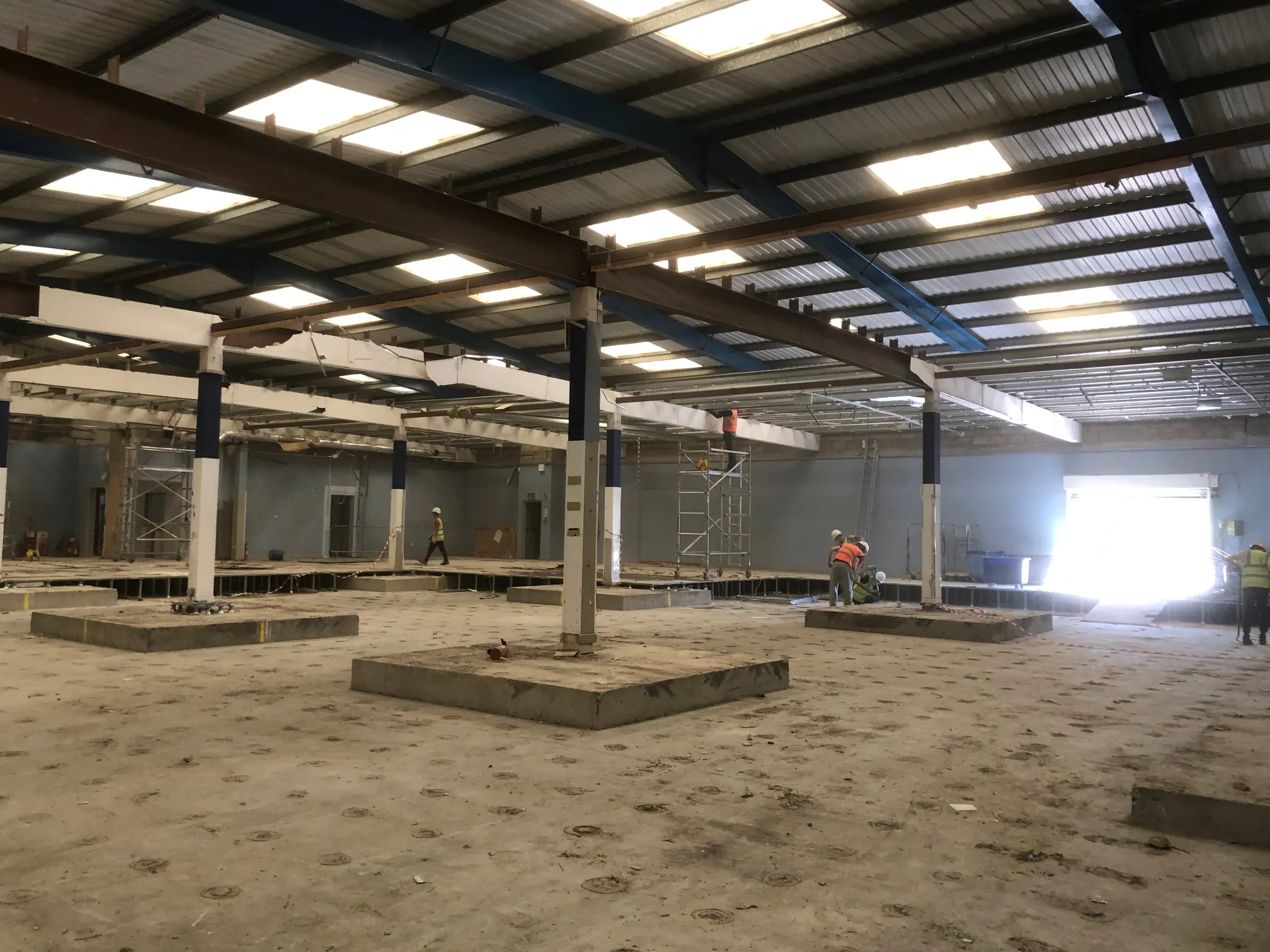 Dilapidations works at a commercial office, Hampshire