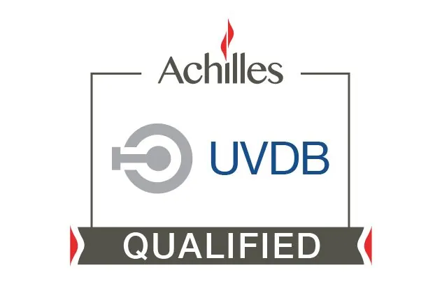 Achilles UVDB qualified supplier