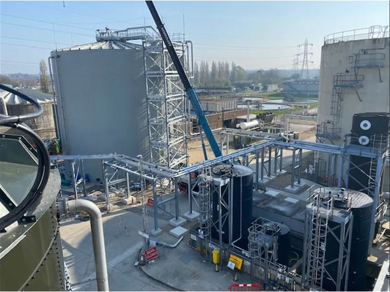 Millbrook Sludge Treatment Centre – Southern Water MEICA installation