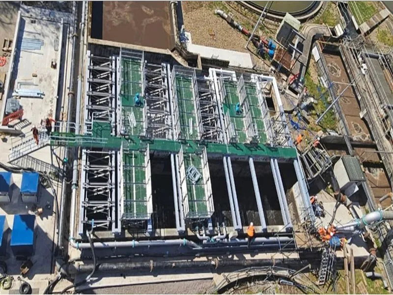 Process pipework and steelwork for the IFAS system at Holdenhurst WRC