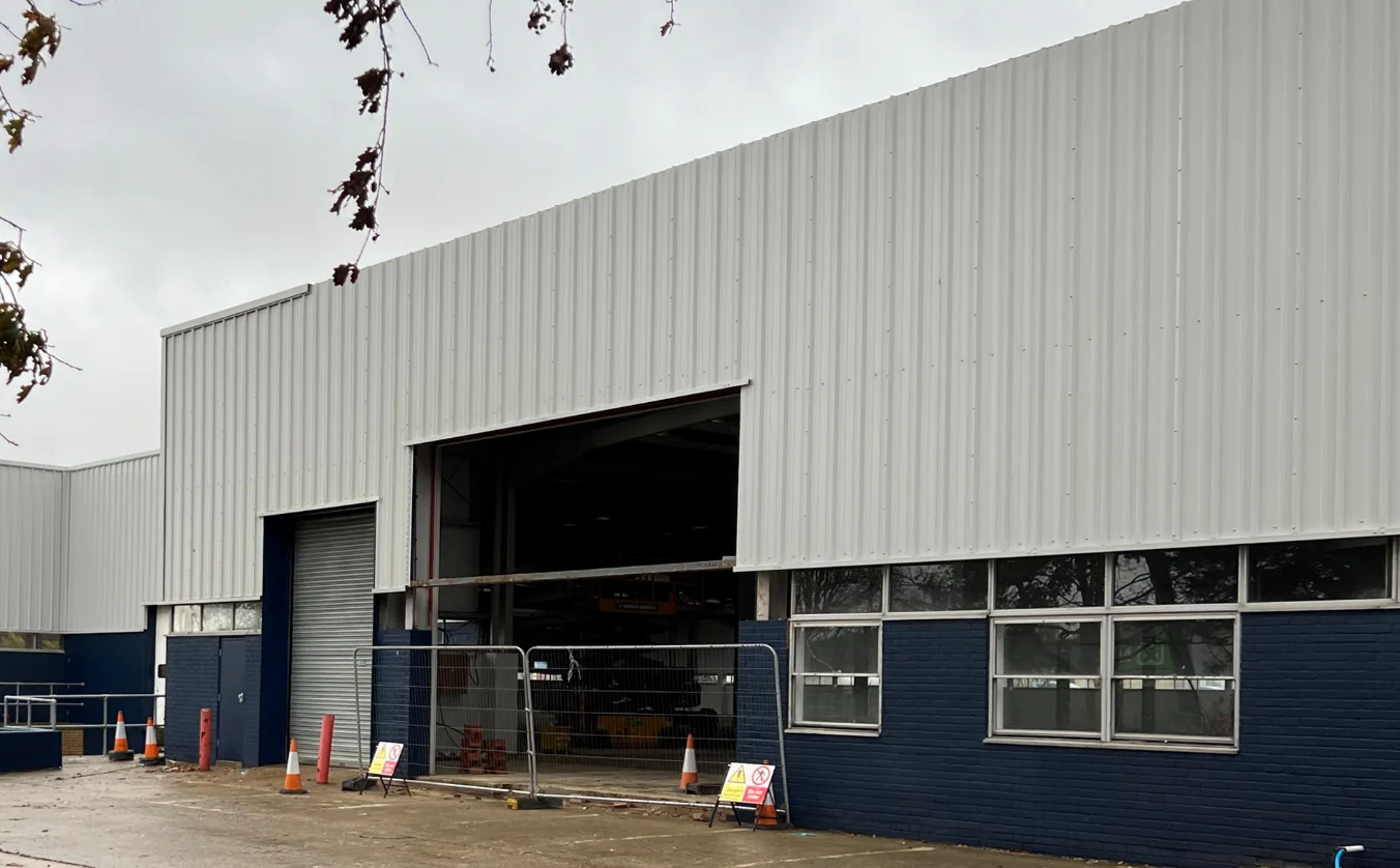 Industrial refurbishment and facility upgrade, Swindon – project photo 1