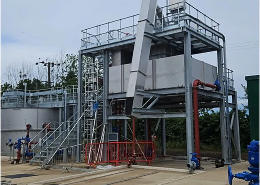 Steel fabrication and welding at Woodhams Group's Hampshire workshop