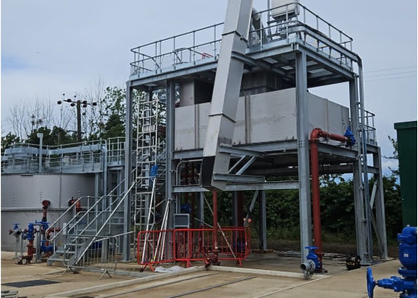 Steel fabrication and welding at Woodhams Group's Hampshire workshop